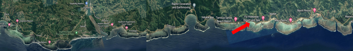 Vacant Ocean View & Beachfront Land for Sale 斐济珊瑚海岸无敌海景带自家白沙滩旅游酒店吉地出售