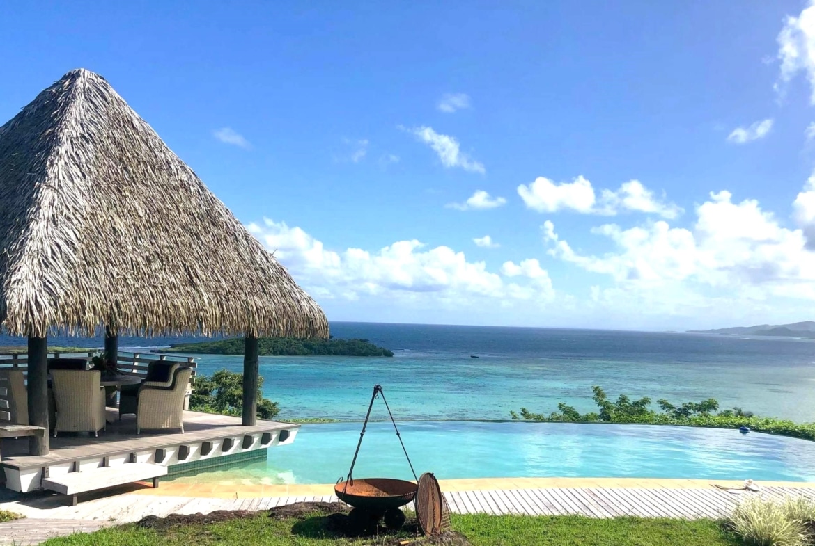 Savusavu Maravu Paradise Ocean View Villa For Sale 斐济外岛萨乌萨乌天堂别墅出售