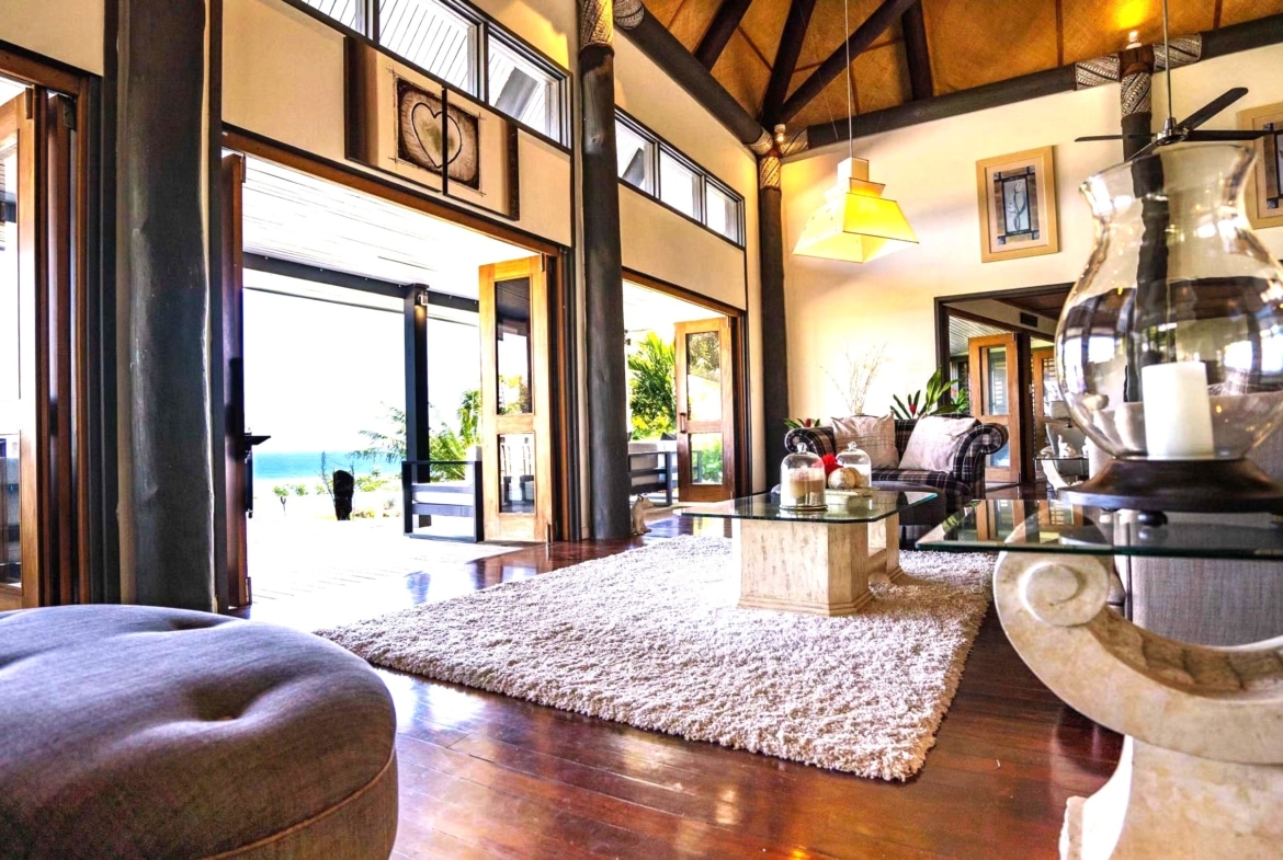 Savusavu Maravu Paradise Ocean View Villa For Sale 斐济外岛萨乌萨乌天堂别墅出售