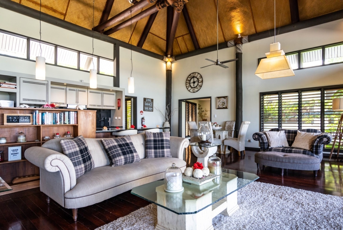 Savusavu Maravu Paradise Ocean View Villa For Sale 斐济外岛萨乌萨乌天堂别墅出售