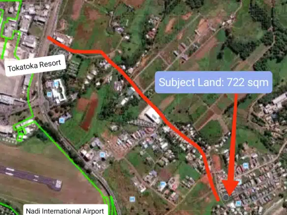 Nadi Legalega Vacant Land For Sale 南迪机场附近酋长地出售