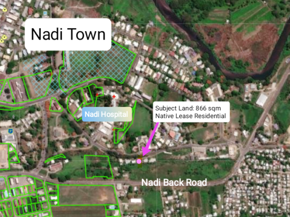 Nadi Vacant Residential Land for Sale near Nadi Hospital 南迪近南迪医院吉地出售 Image count(title)%